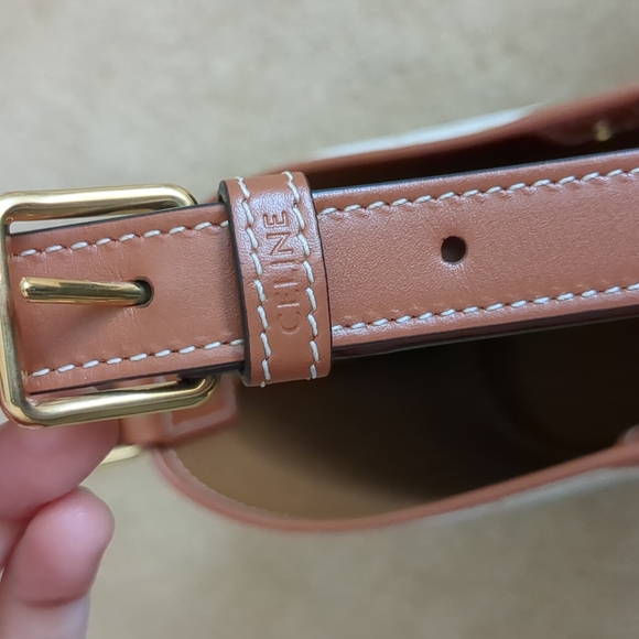 Celine triomphe small bucket bag - Picture 6 of 10